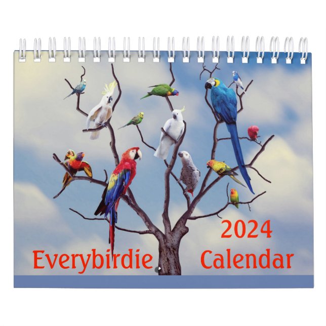 Calendario de Everybirdie 2024 (Tapa)