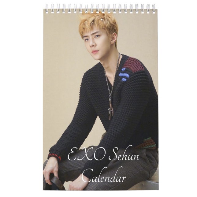 Calendario de EXO Sehun (Tapa)