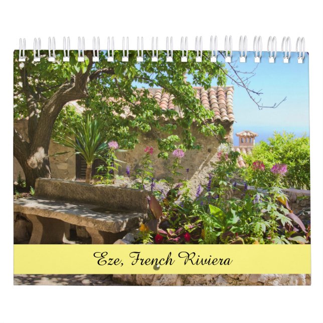 Calendario de Eze, en la Riviera Francesa (Tapa)