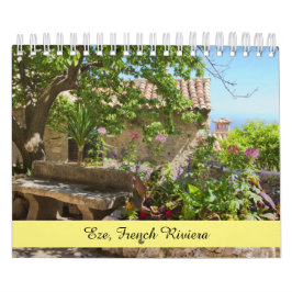 Calendario de Eze, en la Riviera Francesa