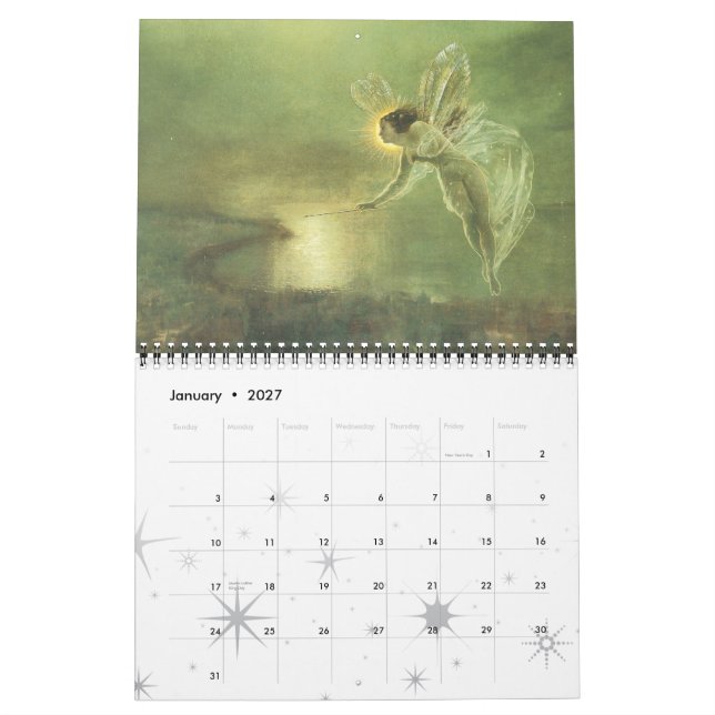 Calendario de Faerie (Jan 2027)