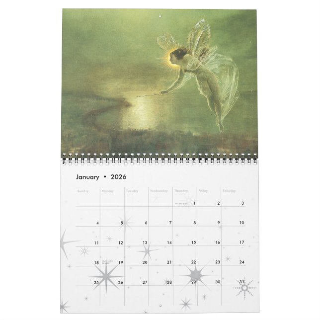 Calendario de Faerie (Jan 2026)