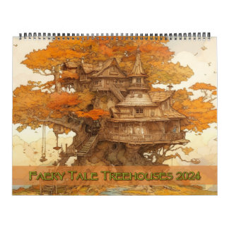 Calendario de Faery Tale Treehouses 2024