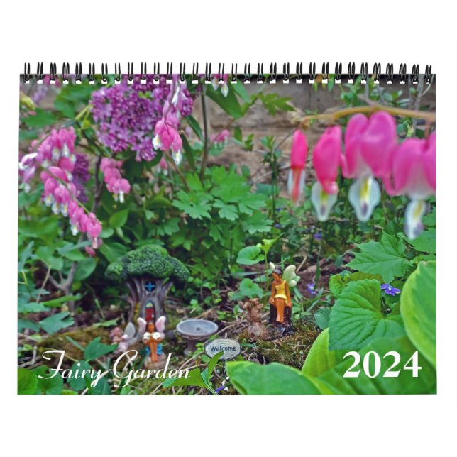 Calendario de Fairy Gardens 2024 (Tapa)