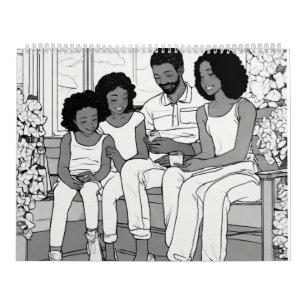 calendario de familia de fotos