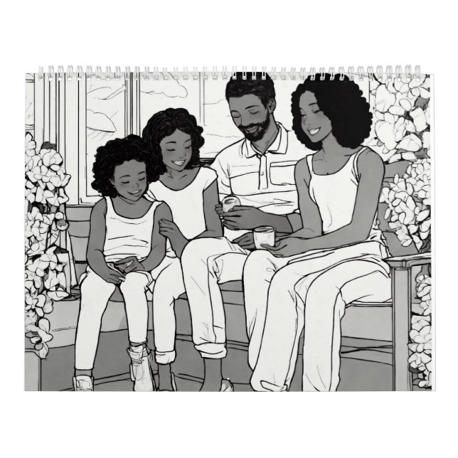 calendario de familia de fotos (Tapa)