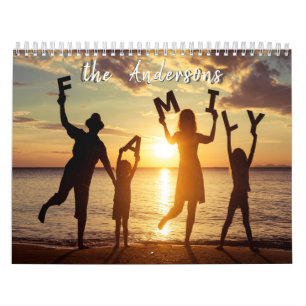 Calendario de familia de personalizados
