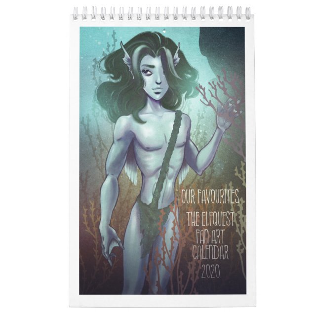 Calendario de Fan Art De Elfquest 2020 (Tapa)