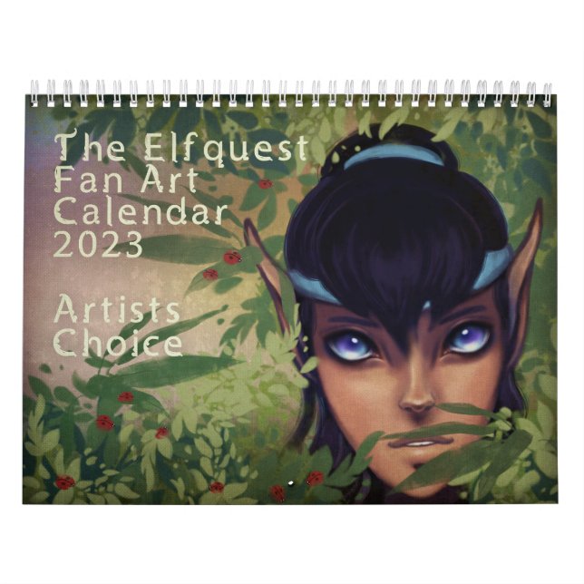 Calendario de Fan Art De Elfquest 2023 (Tapa)