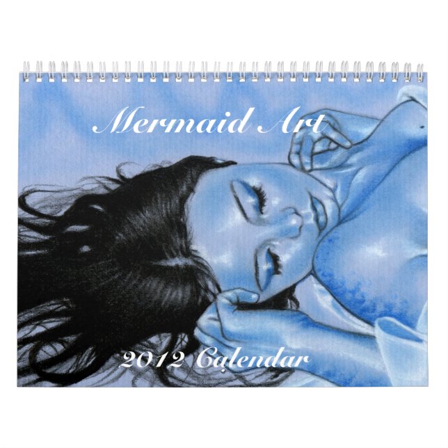 Calendario de Fantasía de Sirena Art 2012 (Tapa)