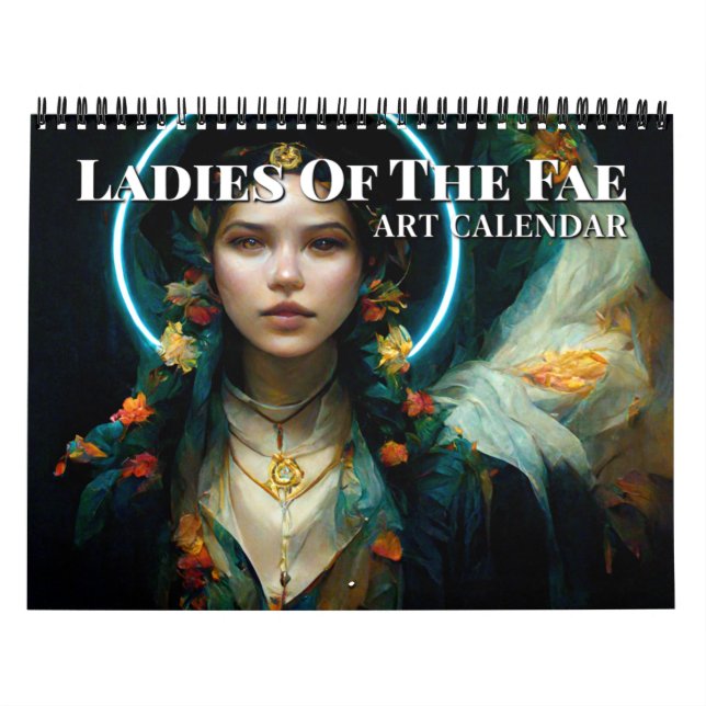 Calendario De Fantasías De Fae 2026 (Tapa)