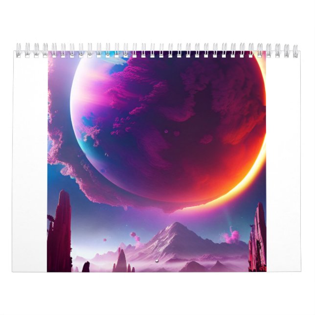 Calendario de fantasías planetarias (Tapa)