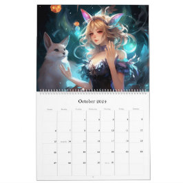 Calendario de Fantasy Anime Worlds 2024