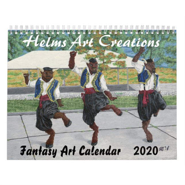 Calendario de Fantasy Art 2020 (Tapa)
