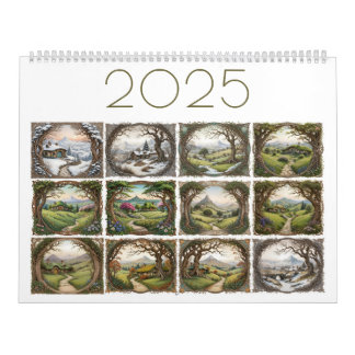 Calendario de Fantasy Landscape 2025