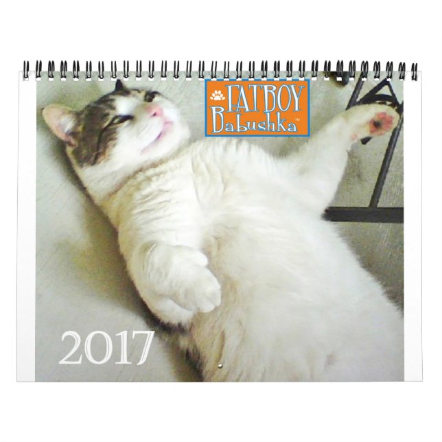 Calendario de Fatboy Babushka 2017 (Tapa)