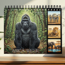 Calendario de fauna y flora africana 2027 / Animal