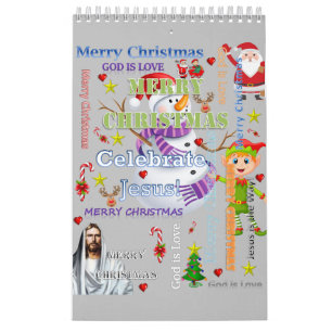 Calendario de Feliz Navidad y Año Nuevo 2021