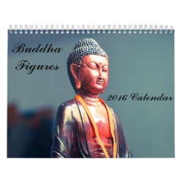 Calendario de figuras de Buda 2016