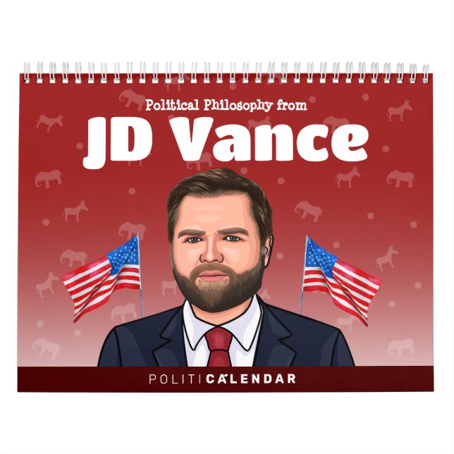 Calendario de Filosofía Política de JD Vance (Tapa)