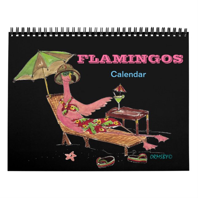 Calendario de flamencos (Tapa)