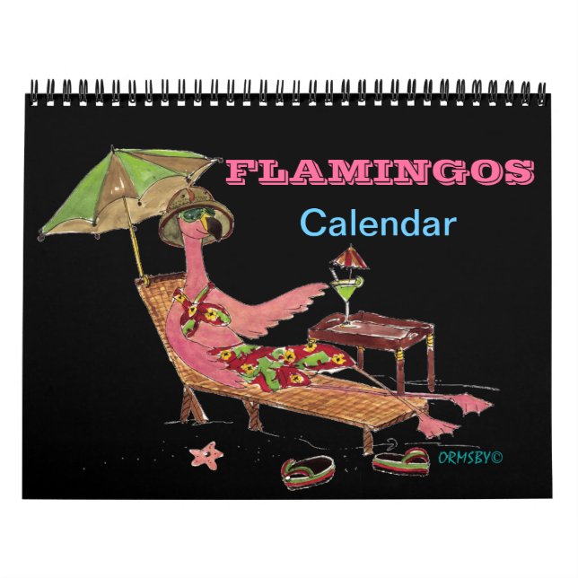 Calendario de flamencos (Tapa)