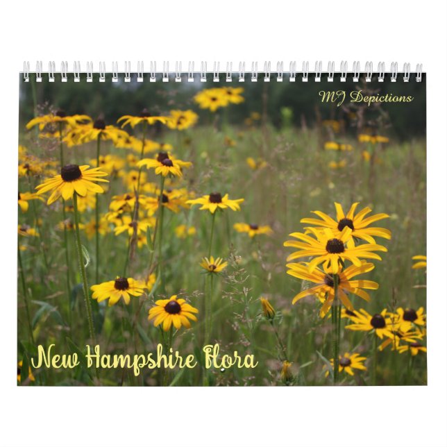 Calendario de Flora de Nuevo Hampshire (Tapa)
