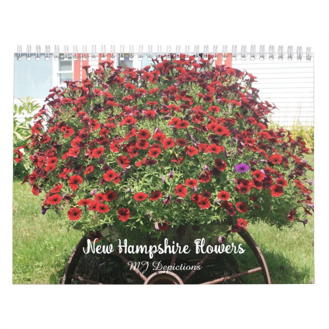 Calendario de Flora de Nuevo Hampshire 3 (Tapa)