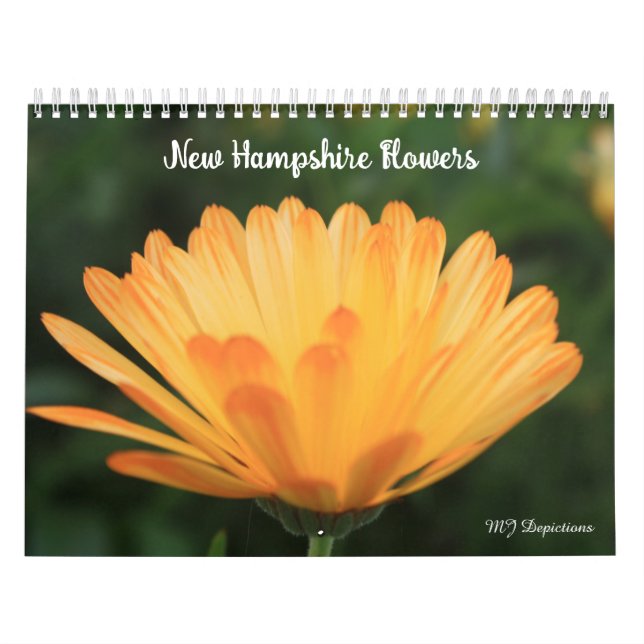 Calendario de Flora de Nuevo Hampshire 4 (Tapa)