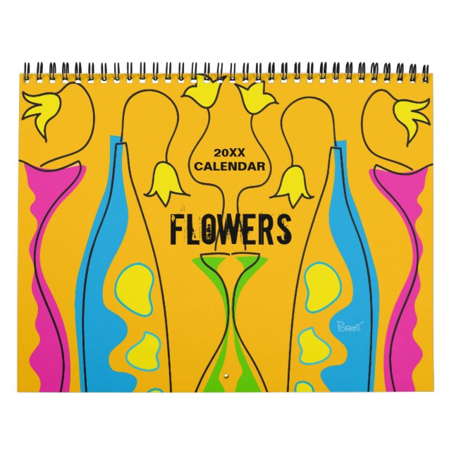 Calendario de flores (Tapa)
