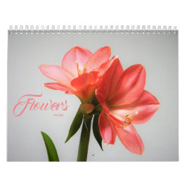 Calendario de flores