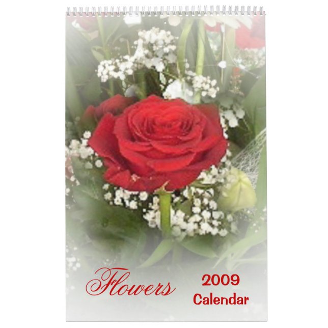 Calendario de Flores 2009 (Tapa)