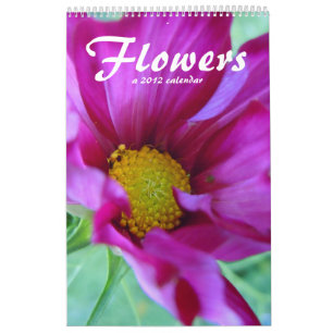 Calendario de Flores 2012