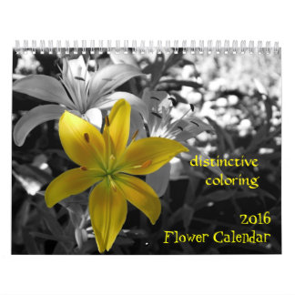 Calendario de flores 2016