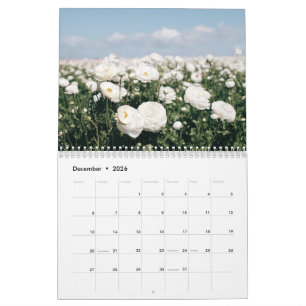 Calendario de Flores 2026