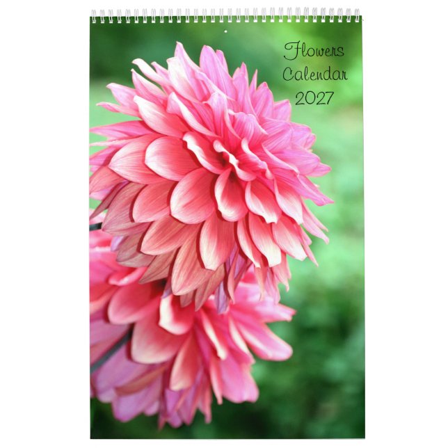 Calendario de Flores 2027 (Tapa)