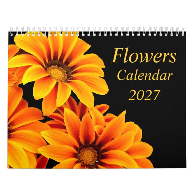 Calendario de Flores 2027 (Tapa)