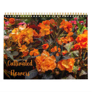 Calendario de flores cultivadas