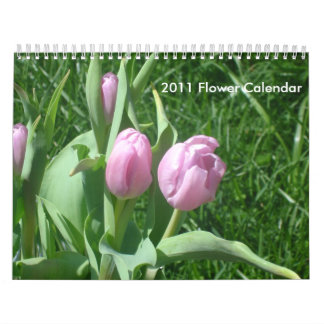 Calendario de flores de 2011