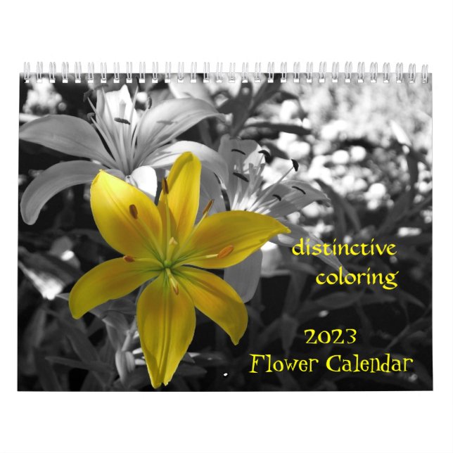 Calendario de flores de 2023 (Tapa)