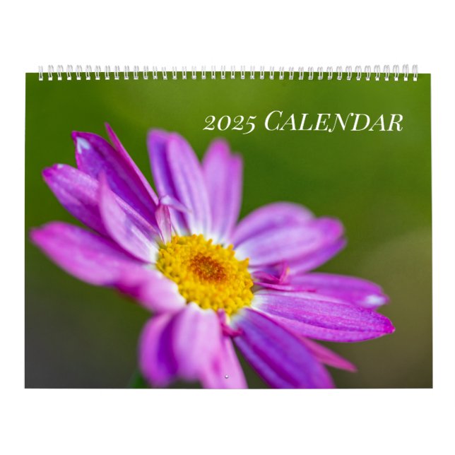 Calendario de flores de 2025 (Tapa)