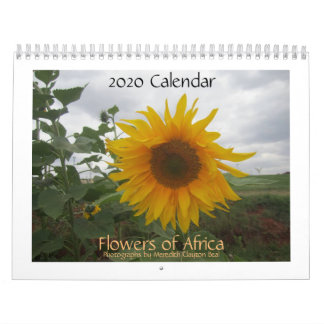 Calendario de Flores de África