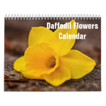 Calendario de Flores de Daffodil 2025