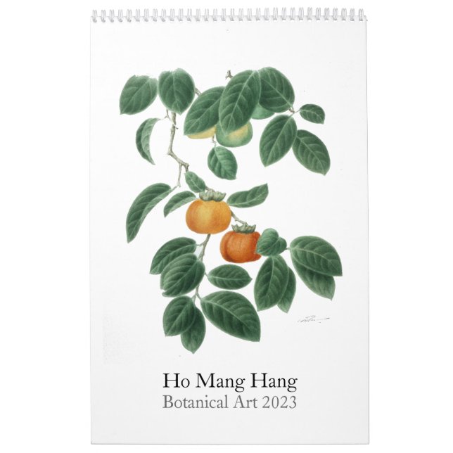 Calendario de flores de Ho Mang Hang 2022 (Tapa)