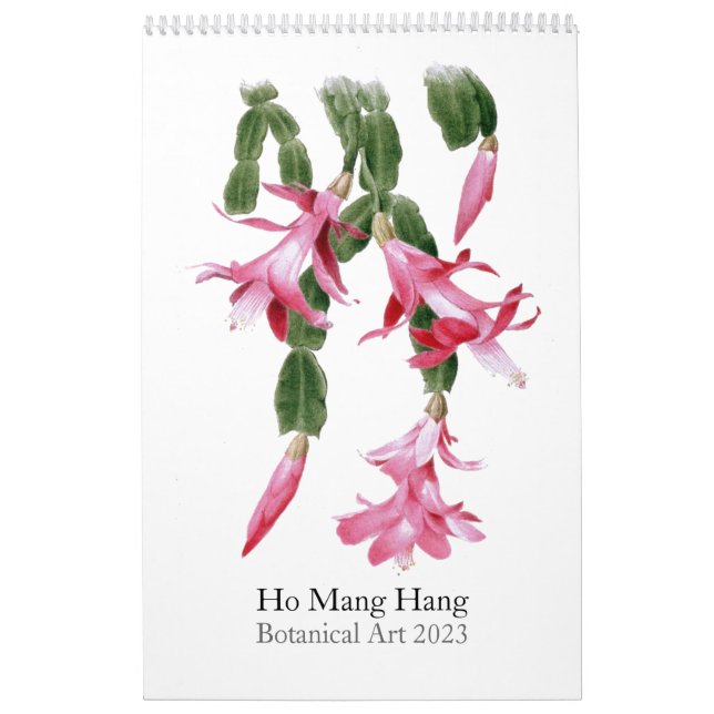 Calendario de flores de Ho Mang Hang 2023 (Tapa)
