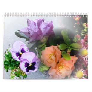 calendario de flores de jardín