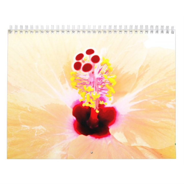 Calendario de flores de la naturaleza (Tapa)