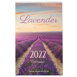 Calendario de Flores de Lavanda 2022