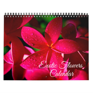 Calendario de Flores Exóticas