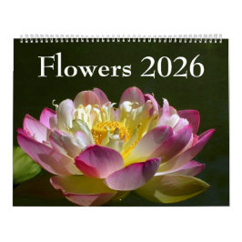 Calendario de Flores Grandes 2026